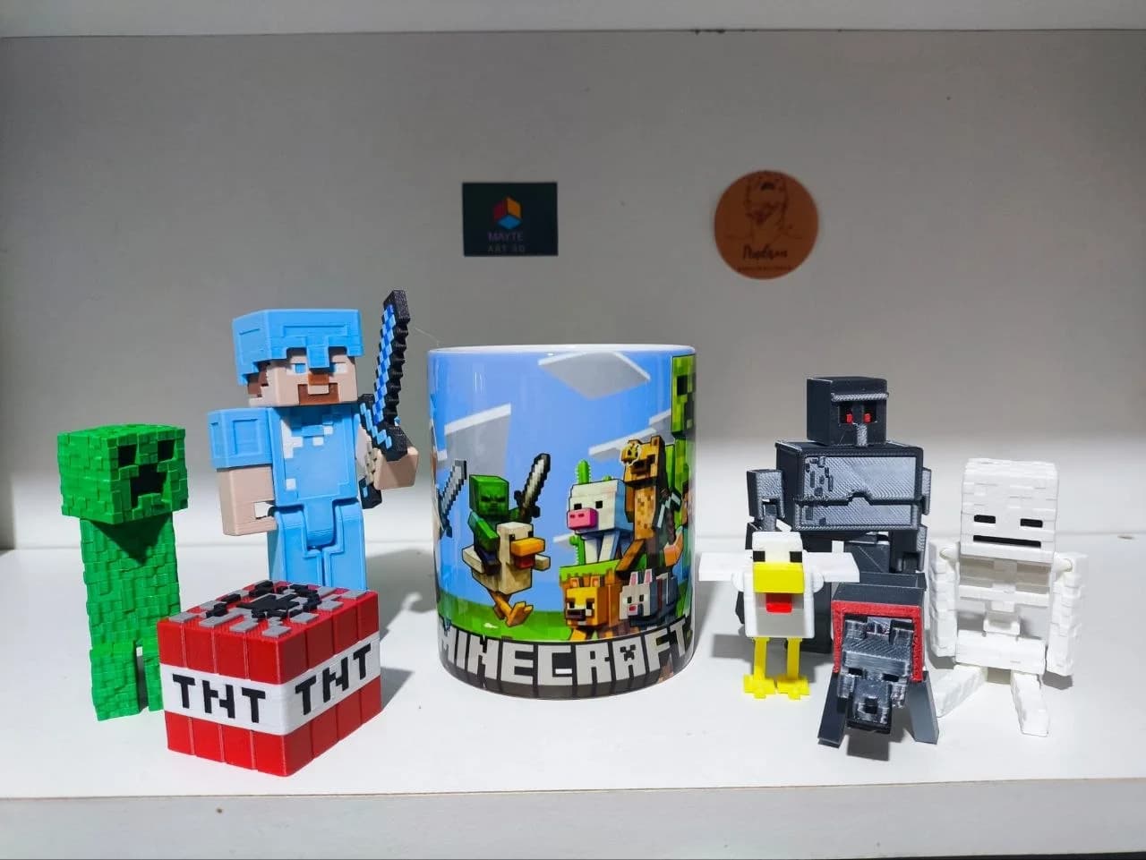 Set Minecraft y Taza